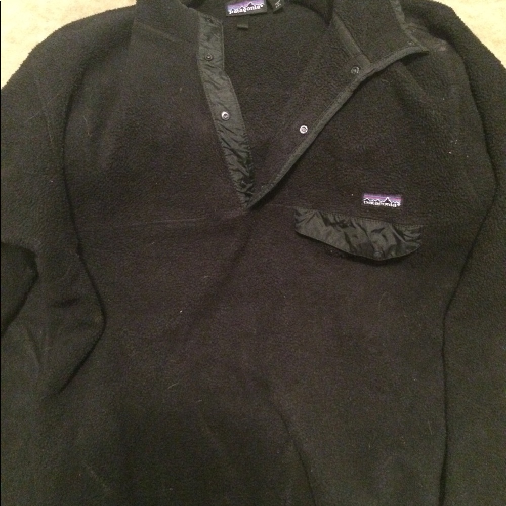 Pull over sweatshirt fleece